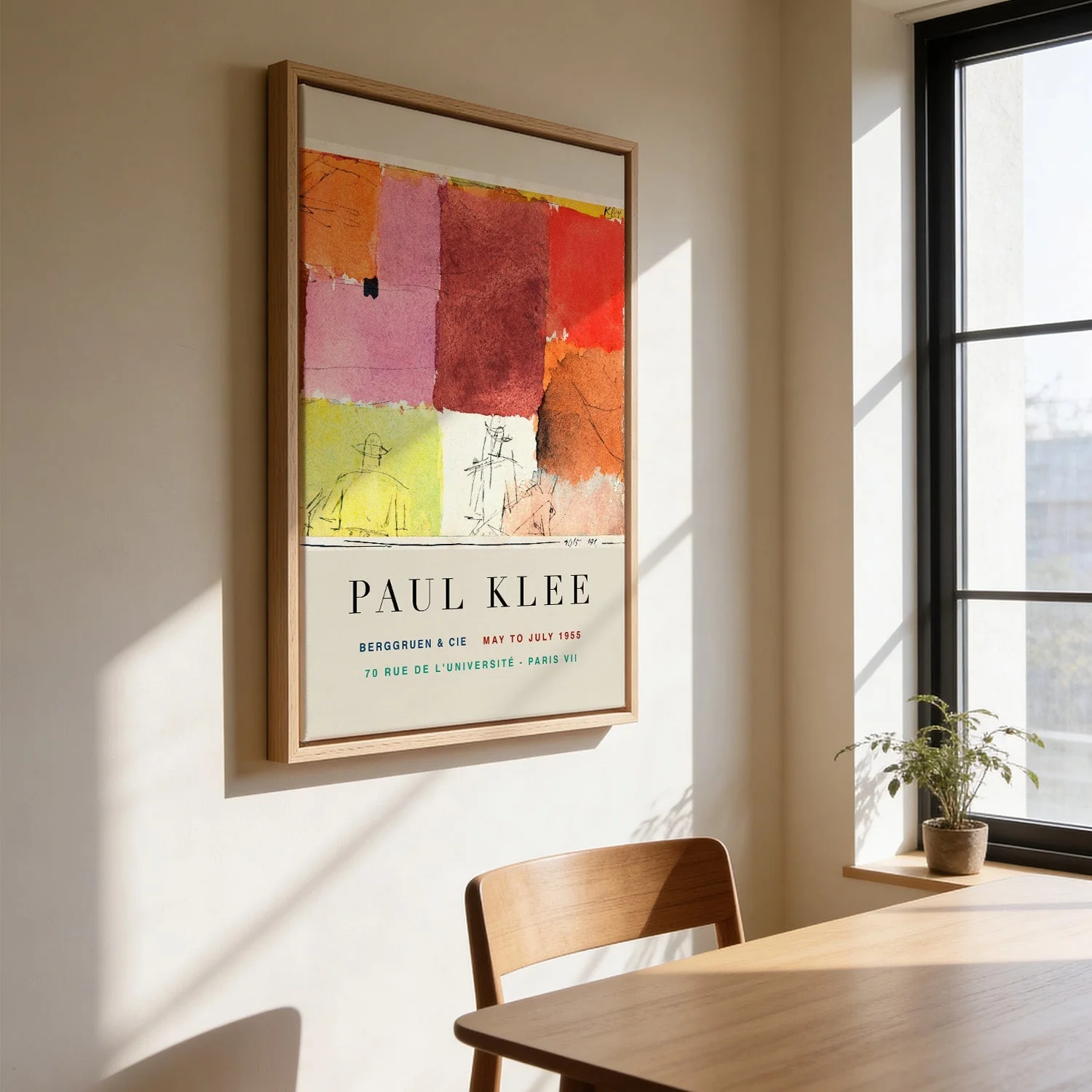 Paul Klee Composition with Figures Art Exhibition - Image 3