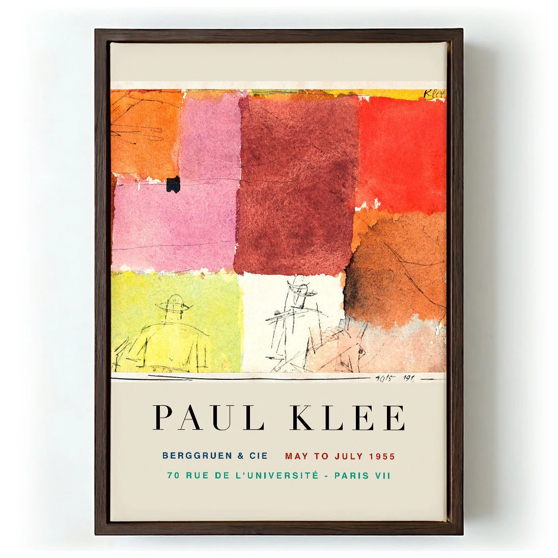 Paul Klee Composition with Figures Art Exhibition - Image 5