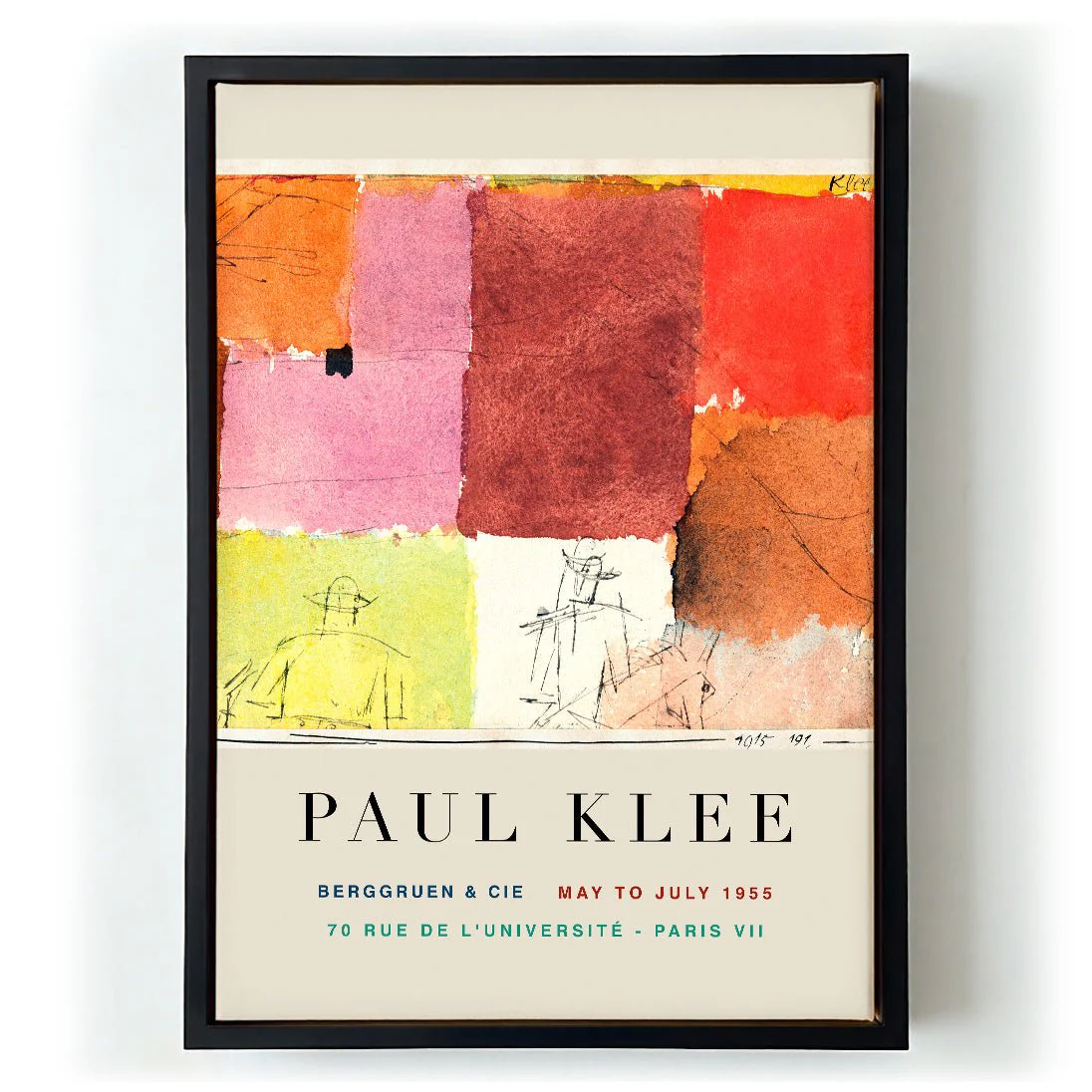 Paul Klee Composition with Figures Art Exhibition - Image 6