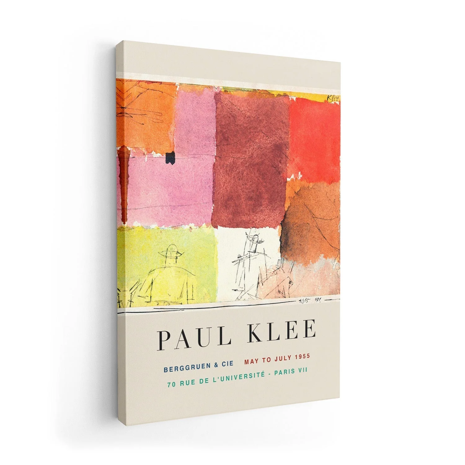 Paul Klee Composition with Figures Art Exhibition - Image 7