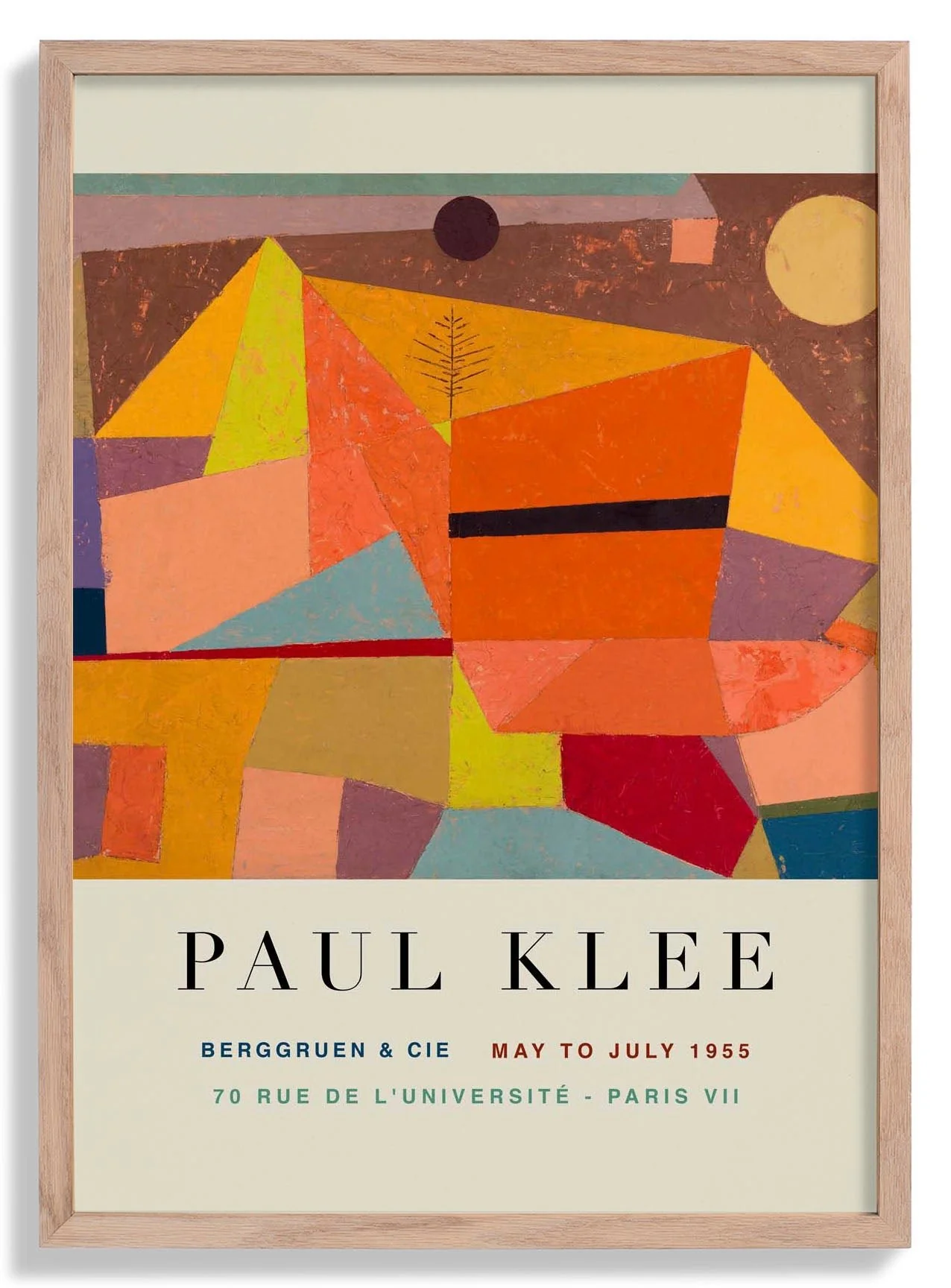 Paul Klee Joyful Mountain Art Exhibition