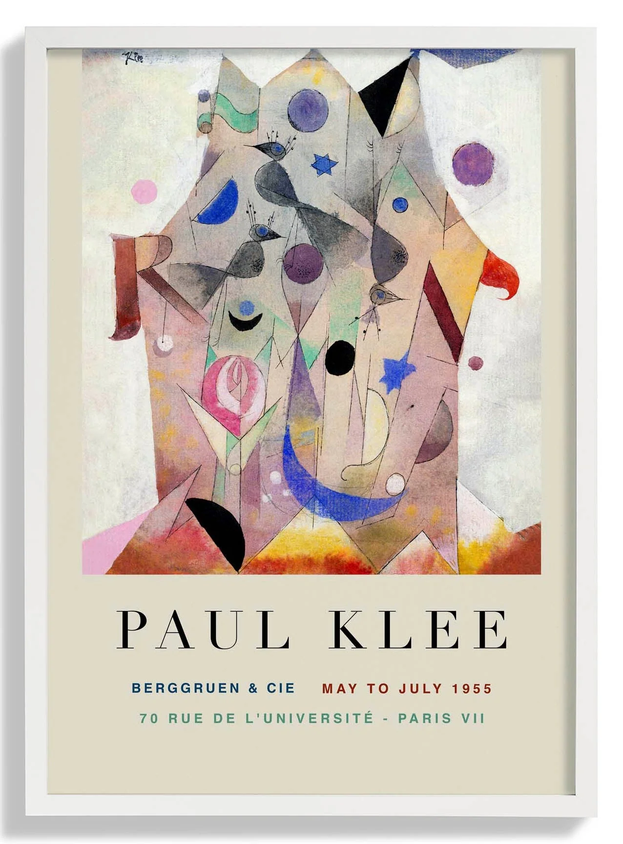 Paul Klee Persian Nightingales Art Exhibition - Image 5