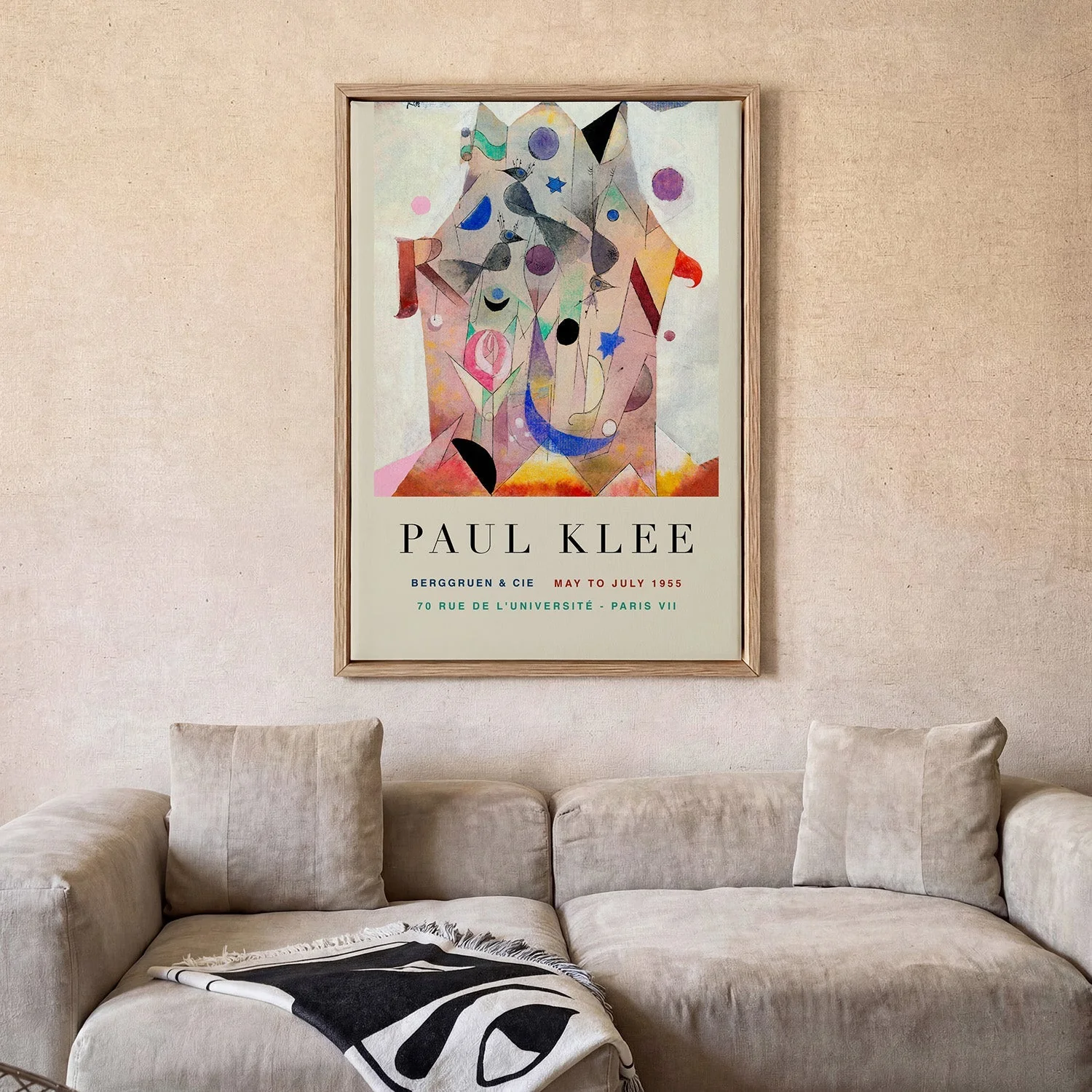 Paul Klee Persian Nightingales Art Exhibition - Image 2