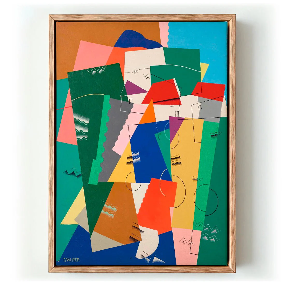 Paysage (1920) by Georges Valmier