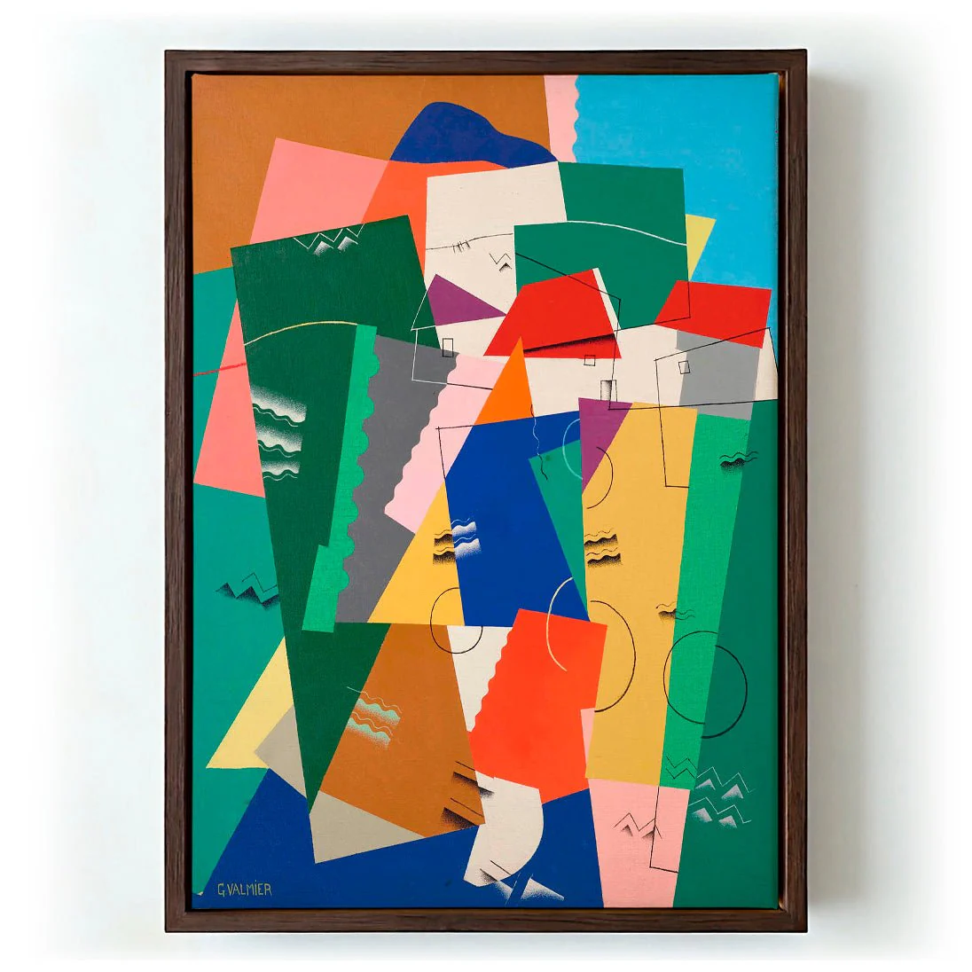 Paysage (1920) by Georges Valmier - Image 6