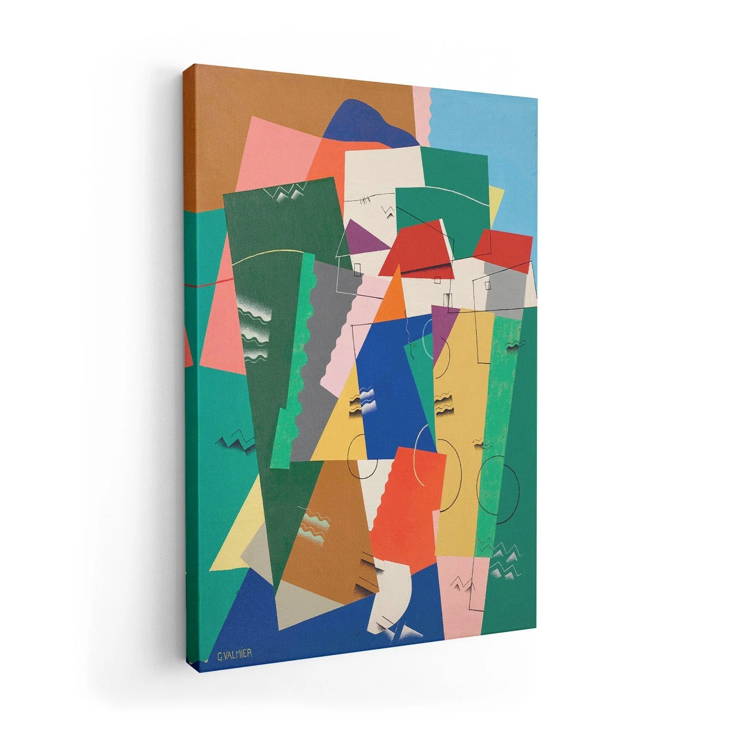 Paysage (1920) by Georges Valmier - Image 7