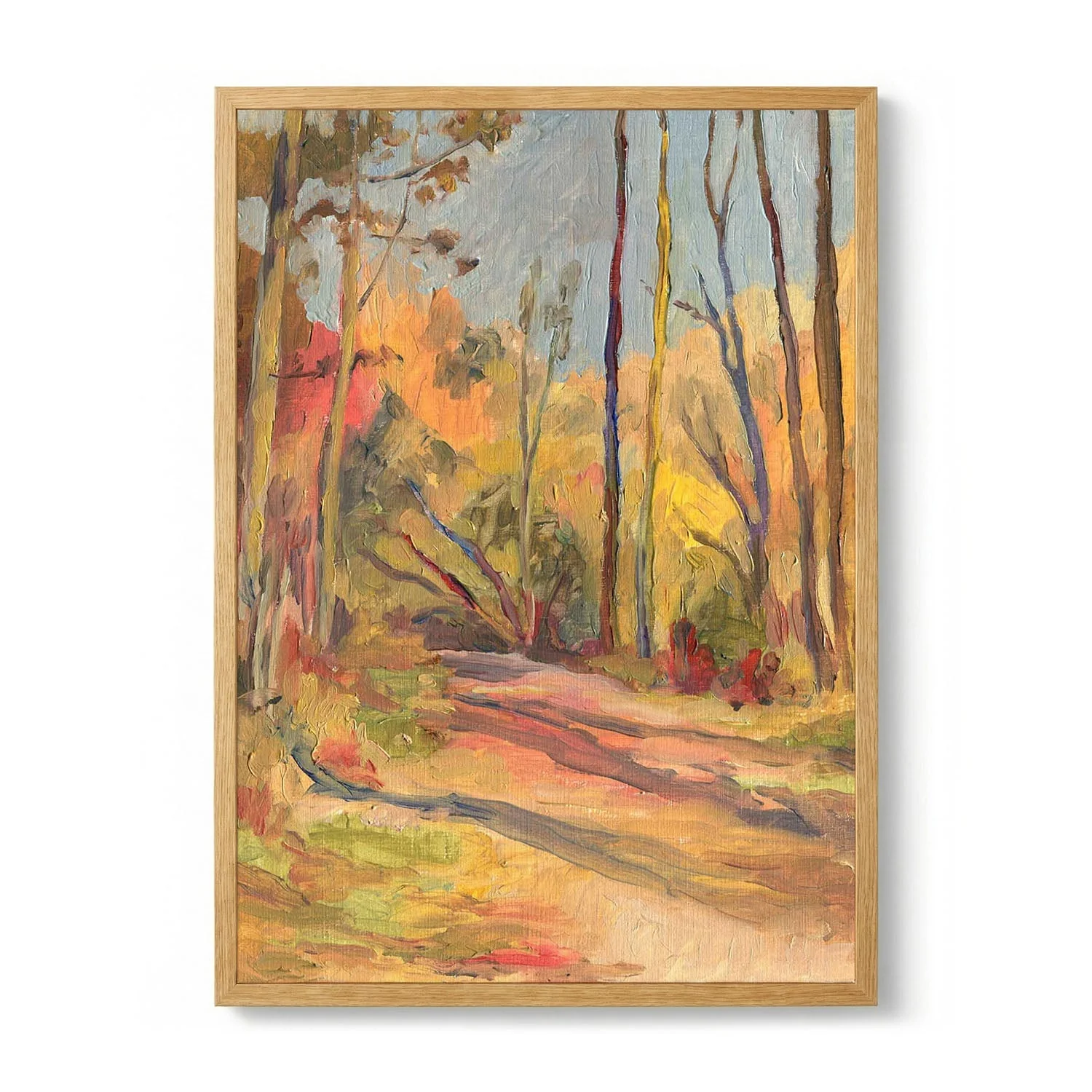 Peaceful Autumn Path by Catalina Somolinos