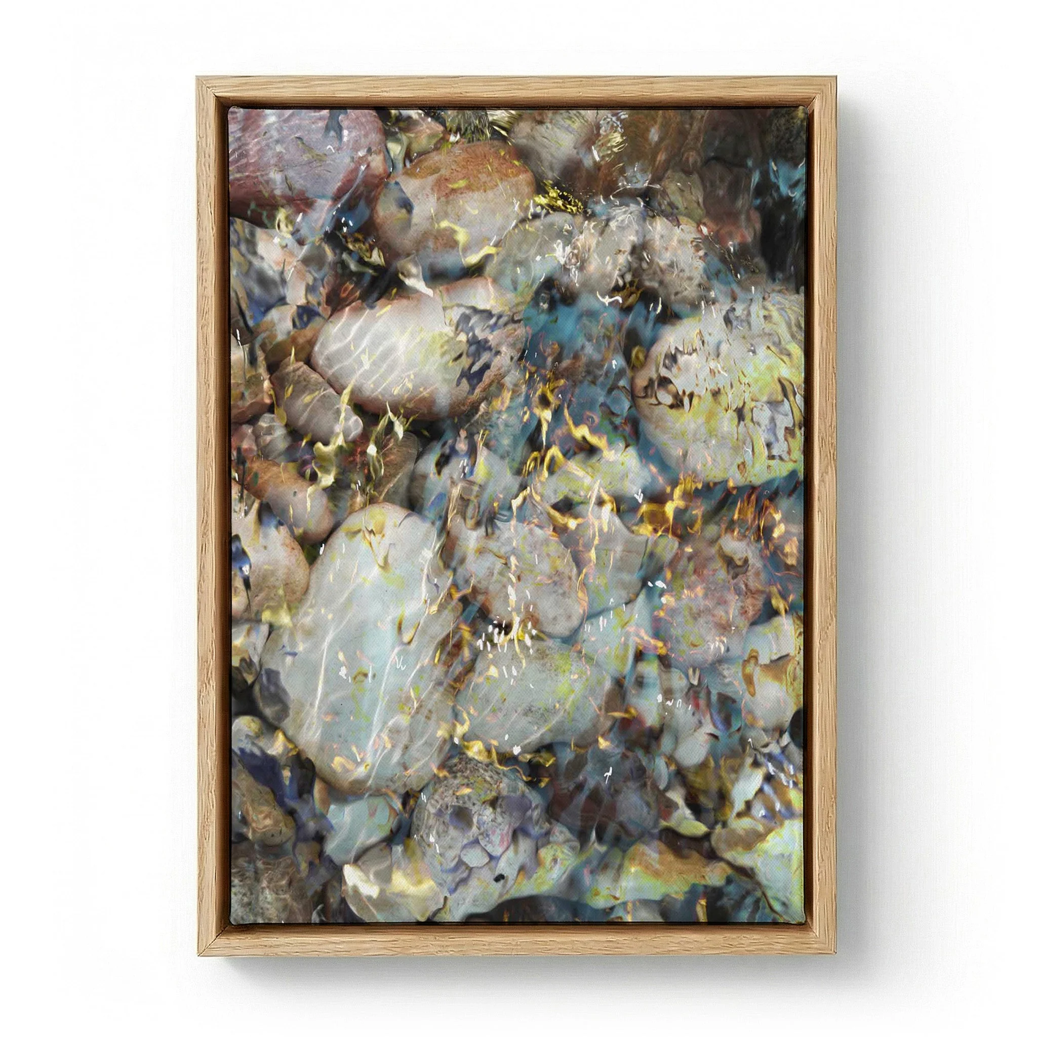 Pebbles In Clear Water by Angelo Cerantola