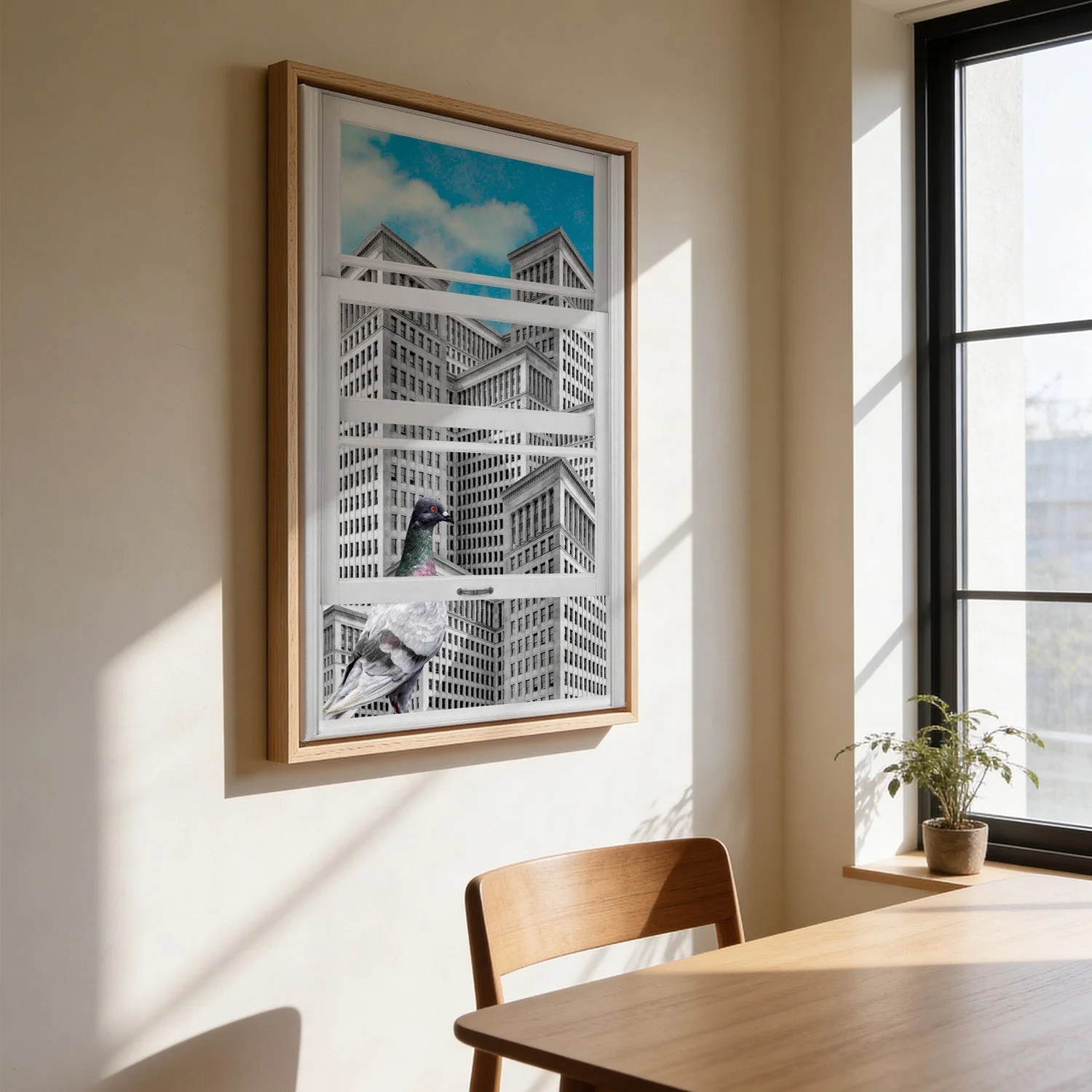 Pigeon City Gaze by Marja van den Hurk - Image 3