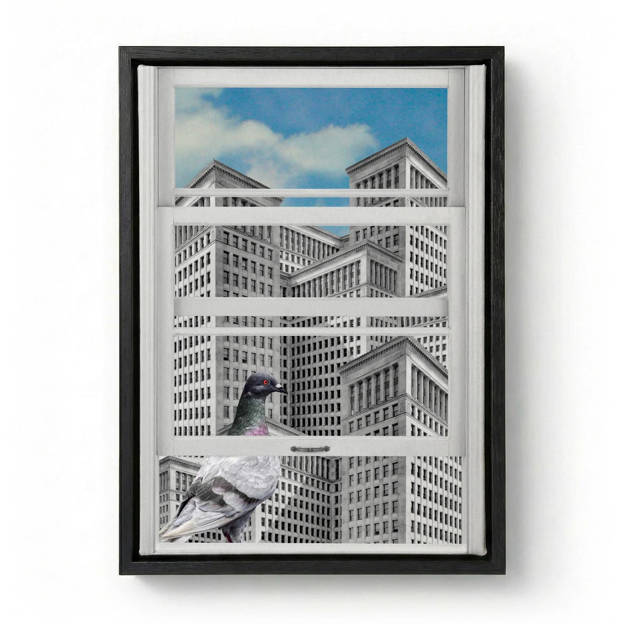 Pigeon City Gaze by Marja van den Hurk - Image 5