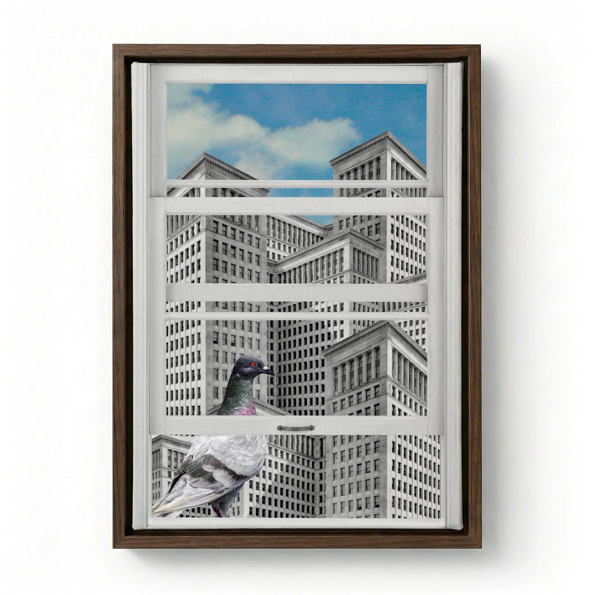 Pigeon City Gaze by Marja van den Hurk - Image 6