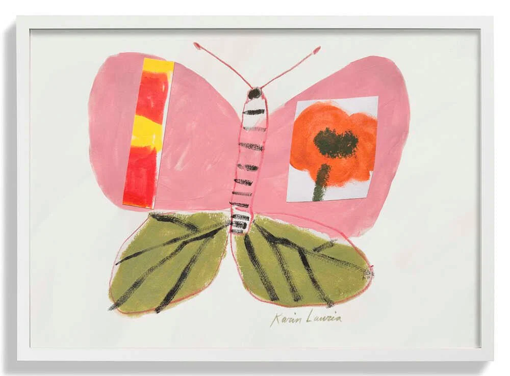 Pink and Green Butterfly by Karin Lauria - Image 5