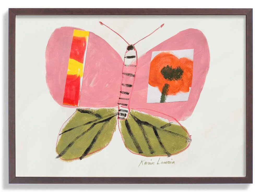 Pink and Green Butterfly by Karin Lauria - Image 7