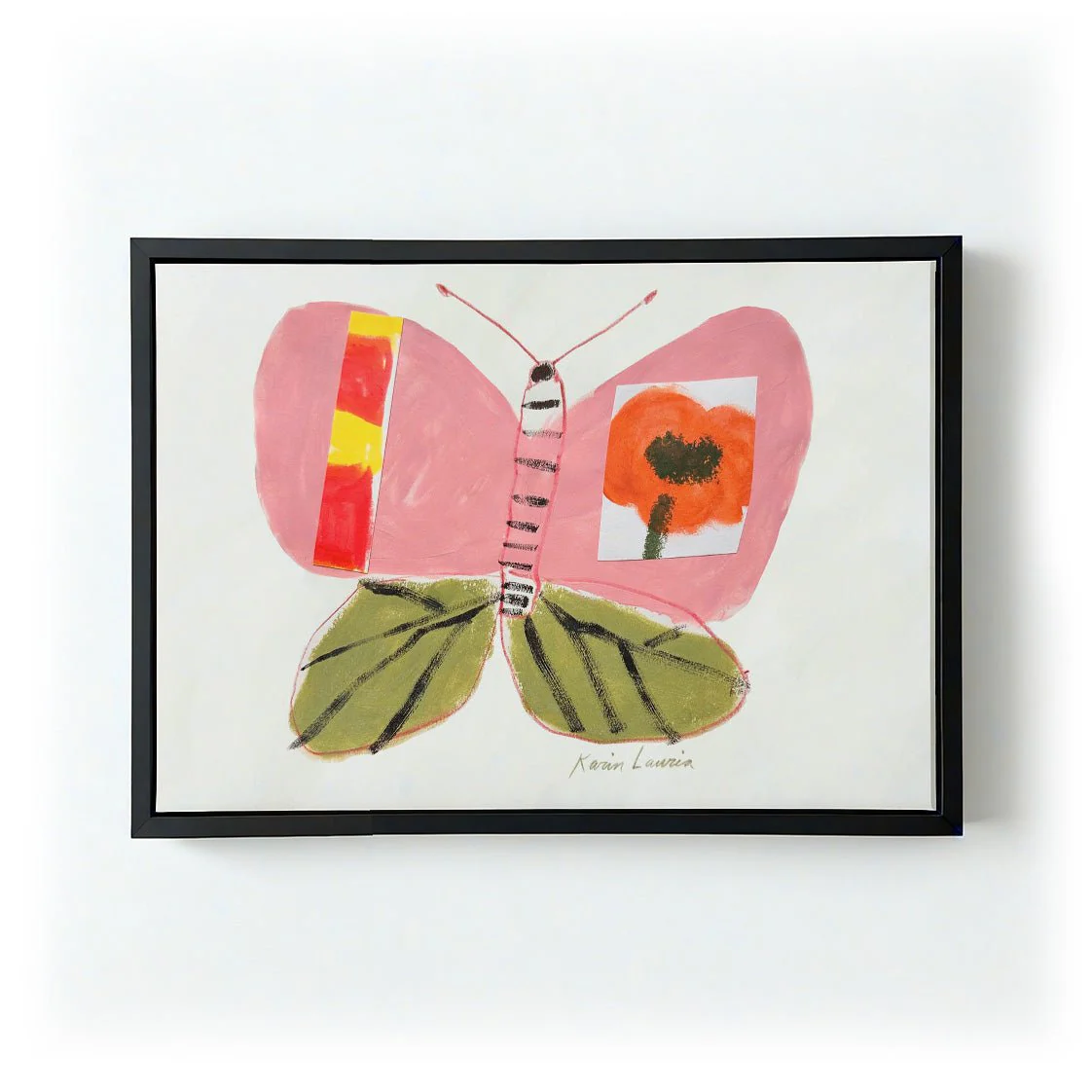 Pink and Green Butterfly by Karin Lauria - Image 5