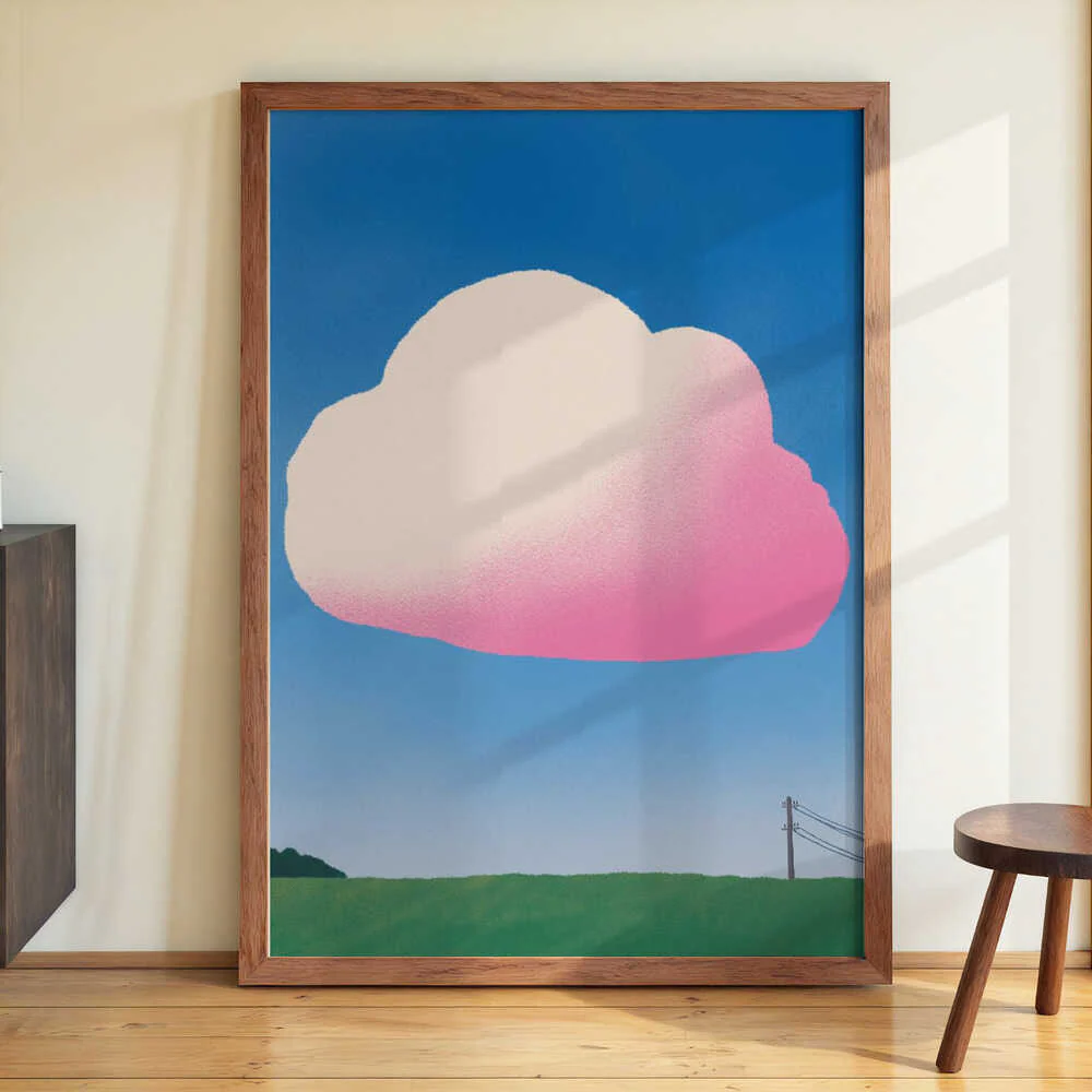 Pink Gradient Cloud by Little Dean - Image 3