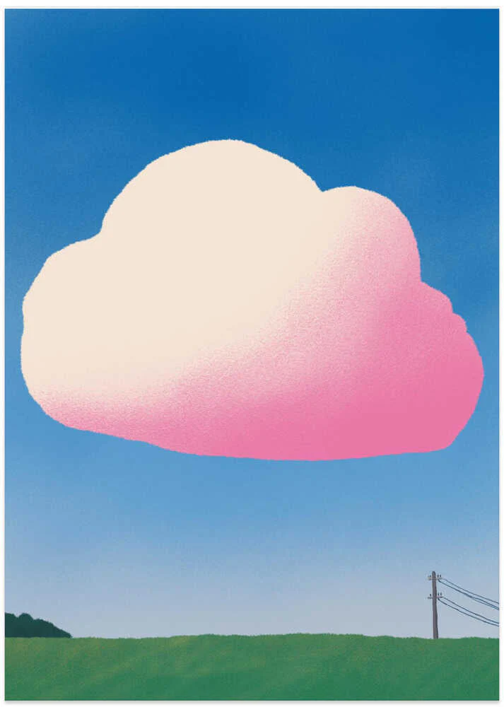Pink Gradient Cloud by Little Dean - Image 8