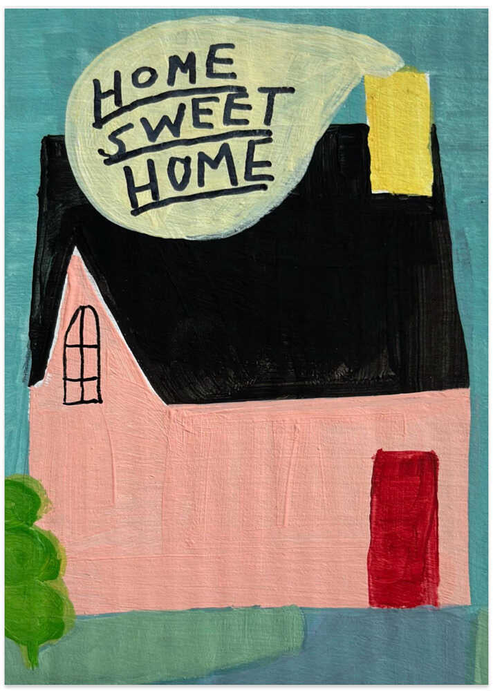 Pink House Home Sweet Home by Karin Lauria - Image 8