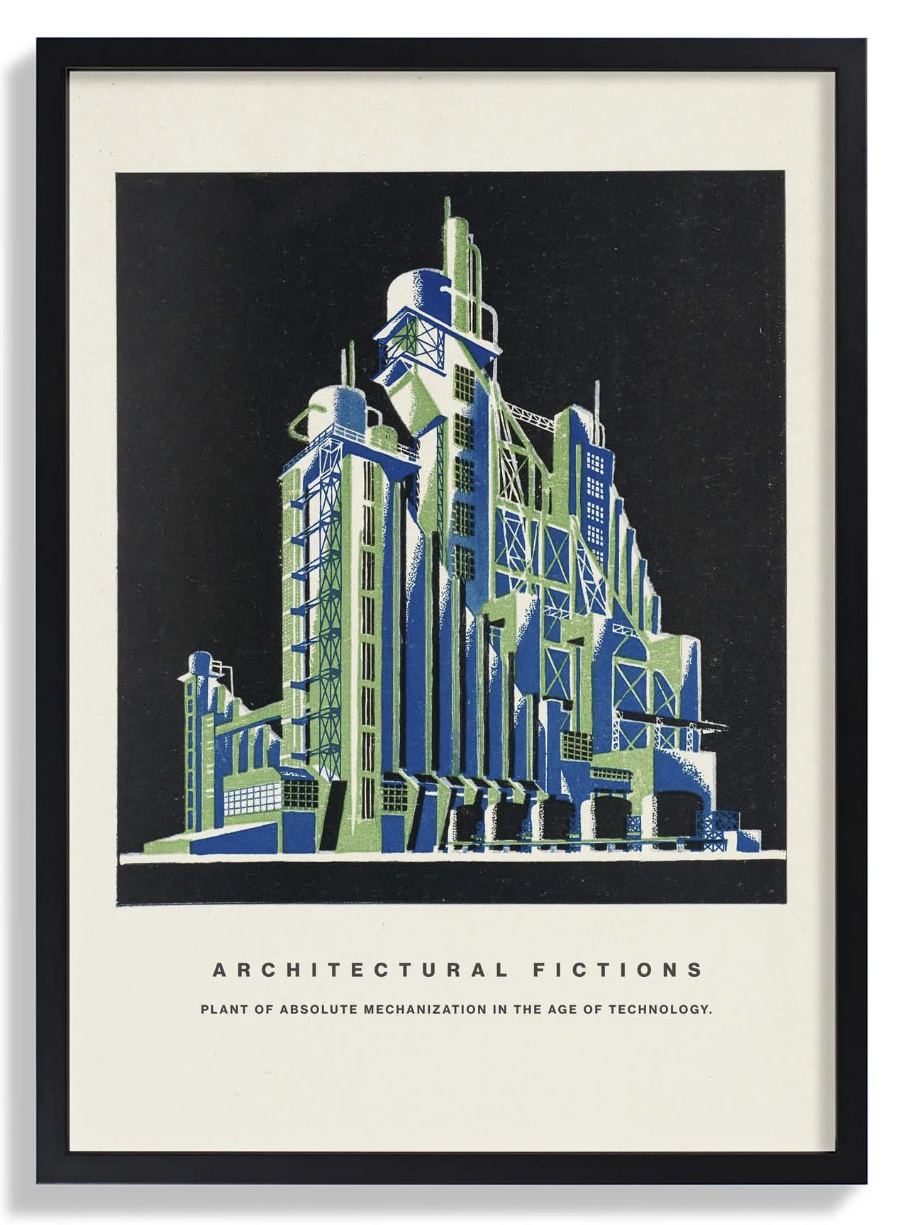 Plant of Absolute Mechanization in the age of Technology by Yakov Chernikhov - Image 6