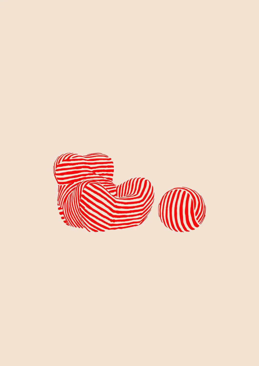 Playful Striped Shapes by Greywork Studio - Image 7