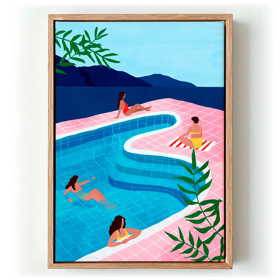 Pool Ladies by Maja Tomljanovic