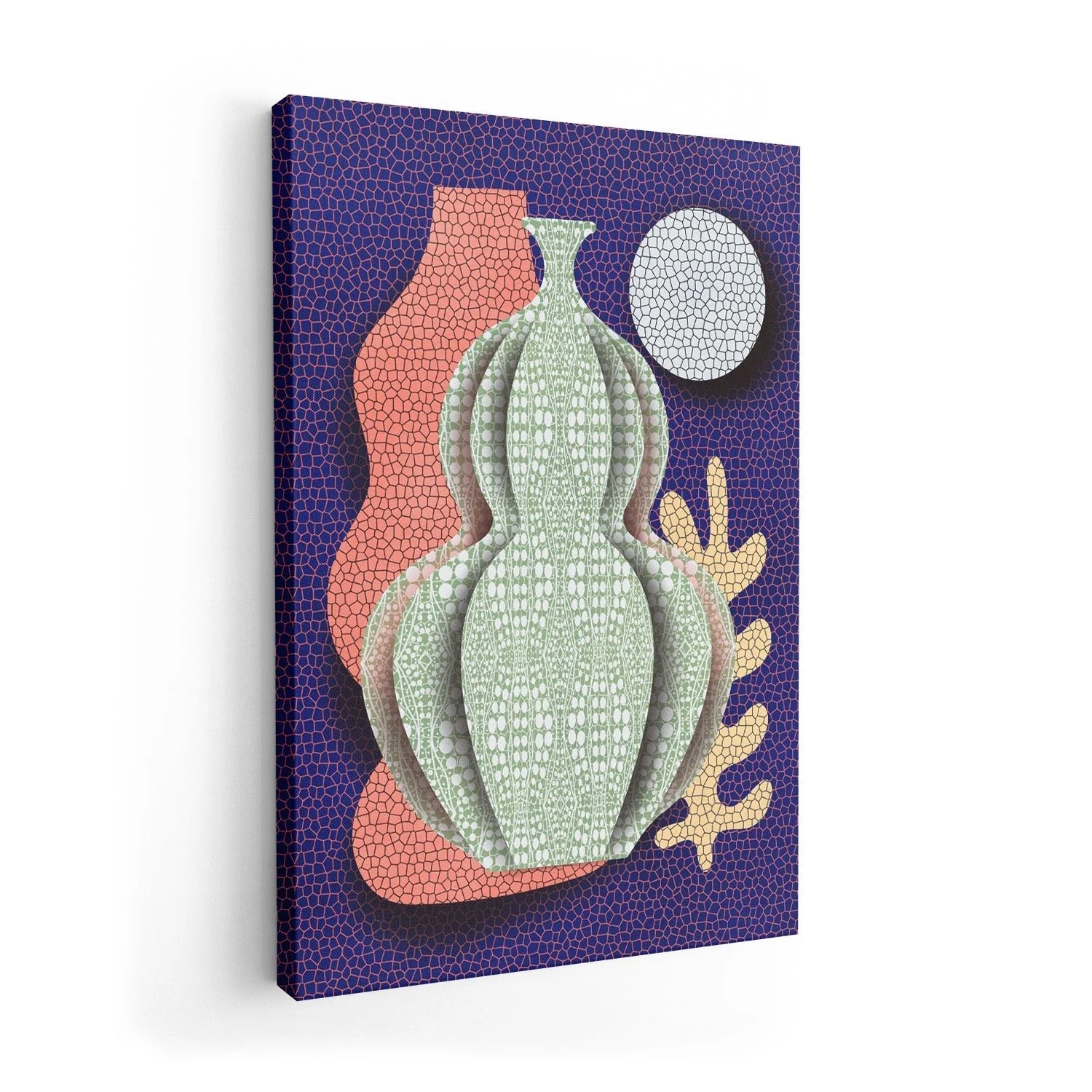 Pop Art Vase and Moon by Little Dean - Image 7
