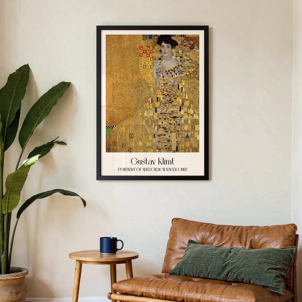 Portrait of Adele Bloch Bauer I by Gustav Klimt - Image 3