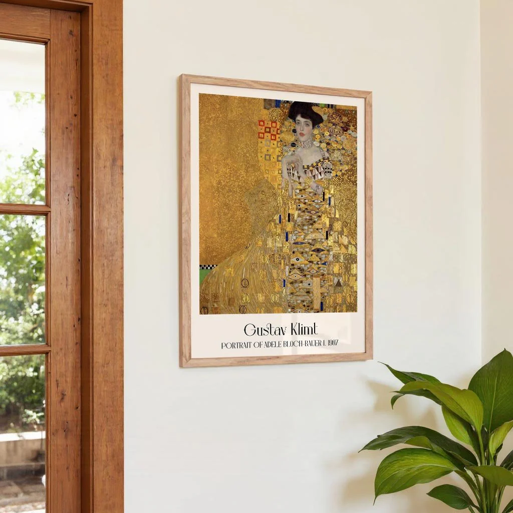 Portrait of Adele Bloch Bauer I by Gustav Klimt - Image 4