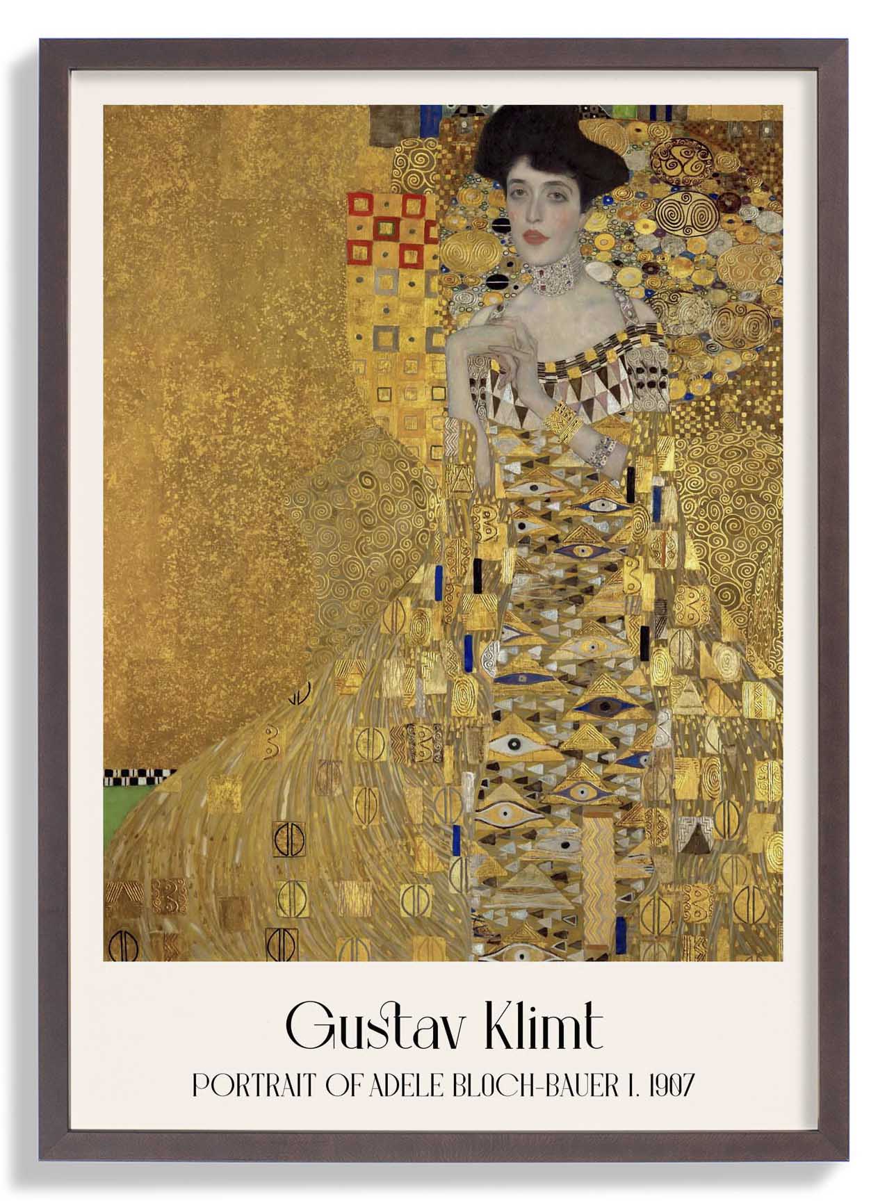 Portrait of Adele Bloch Bauer I by Gustav Klimt - Image 7