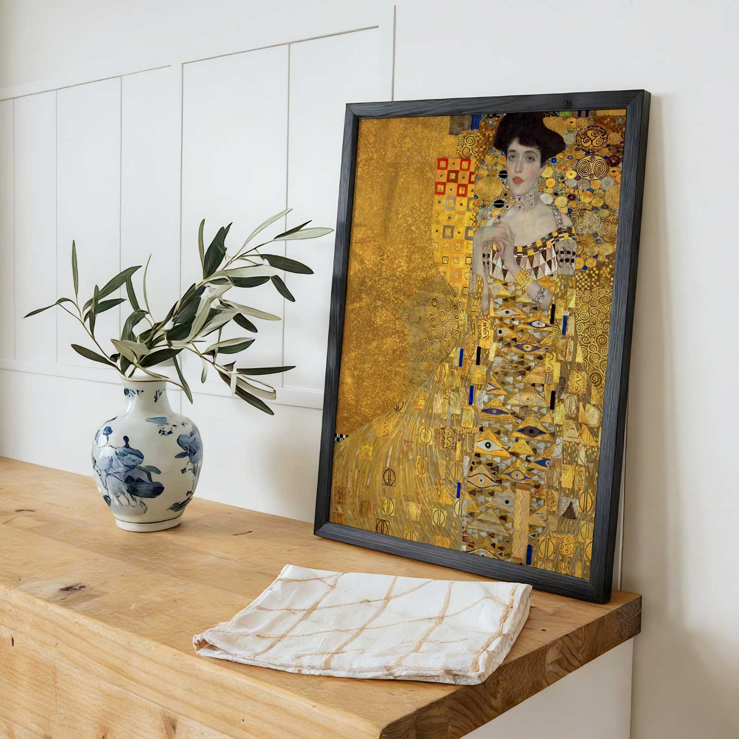 Portrait of Adele Bloch-Bauer I by Gustav Klimt - Image 4