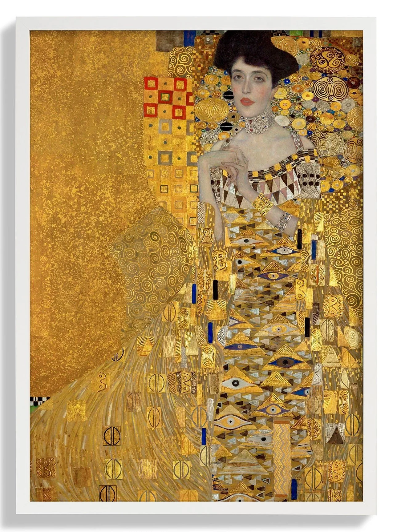 Portrait of Adele Bloch-Bauer I by Gustav Klimt - Image 6