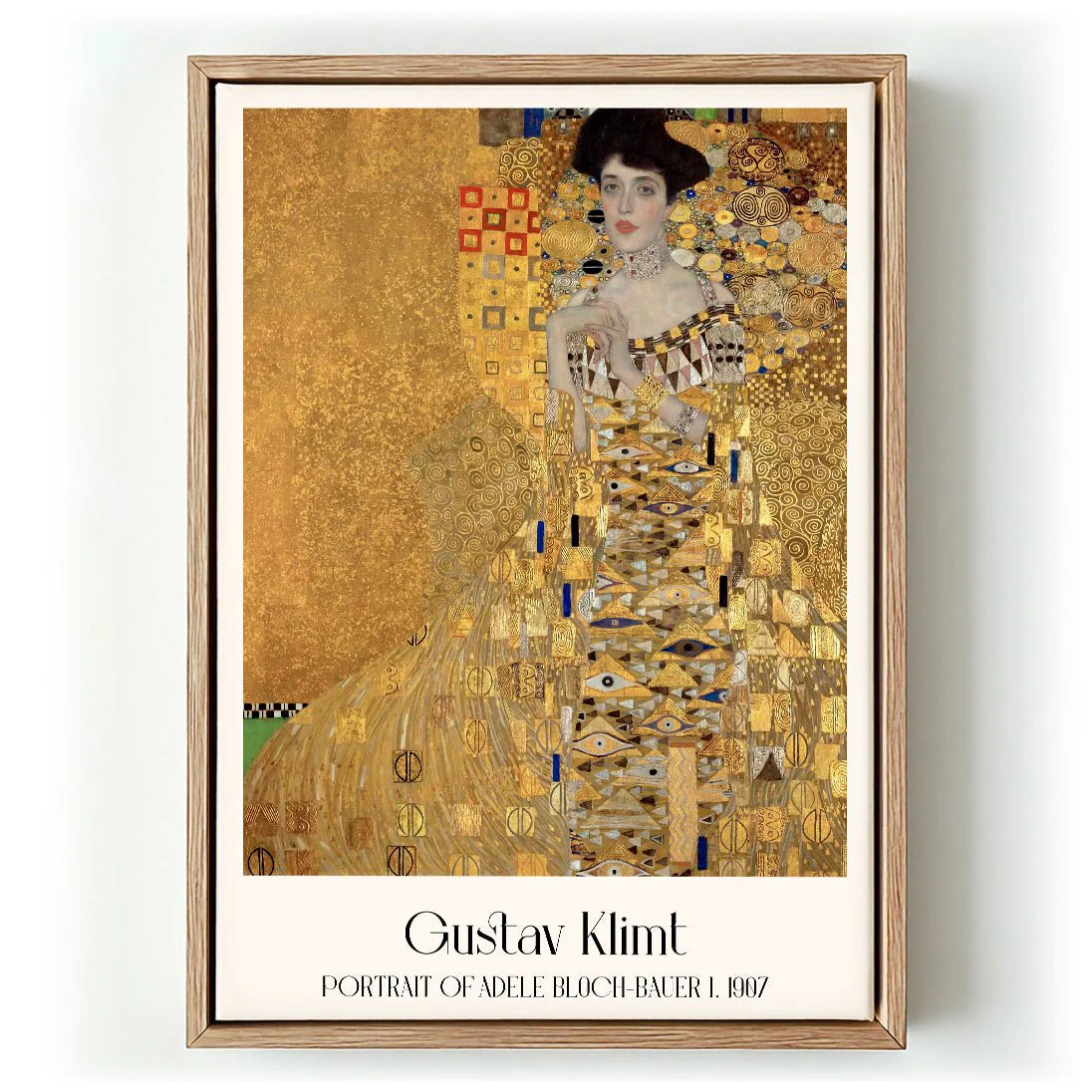 Portrait of Adele Bloch Bauer I by Gustav Klimt
