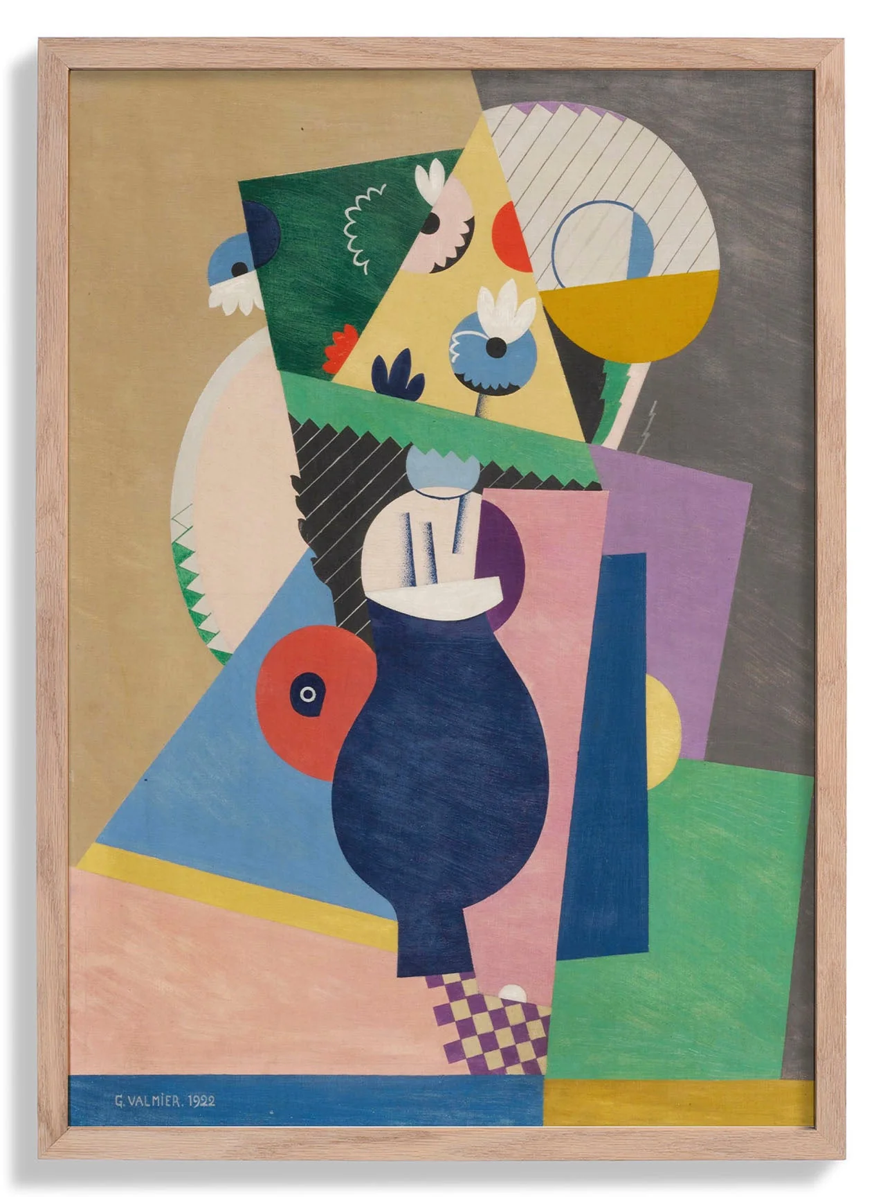 Pot de fleurs (1922) by Georges Valmier