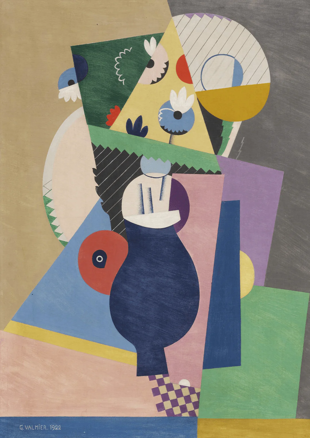 Pot de fleurs (1922) by Georges Valmier - Image 8