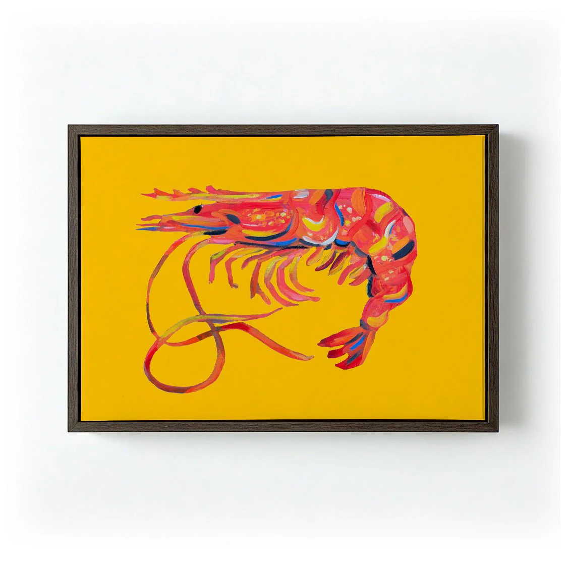 Prawn On Yellow by Alice Straker - Image 6