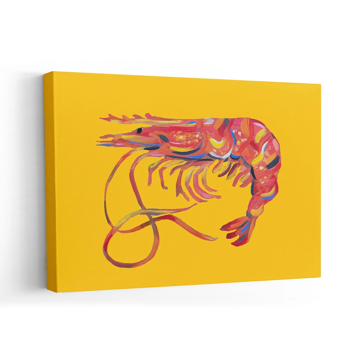 Prawn On Yellow by Alice Straker - Image 7