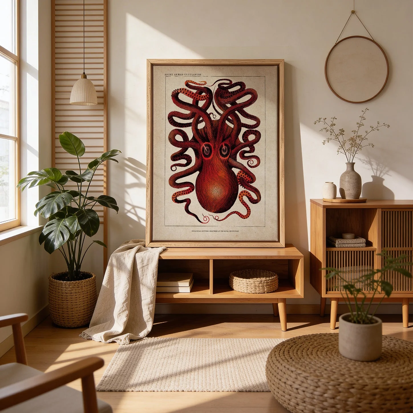 Antique Red Octopus - Image 4