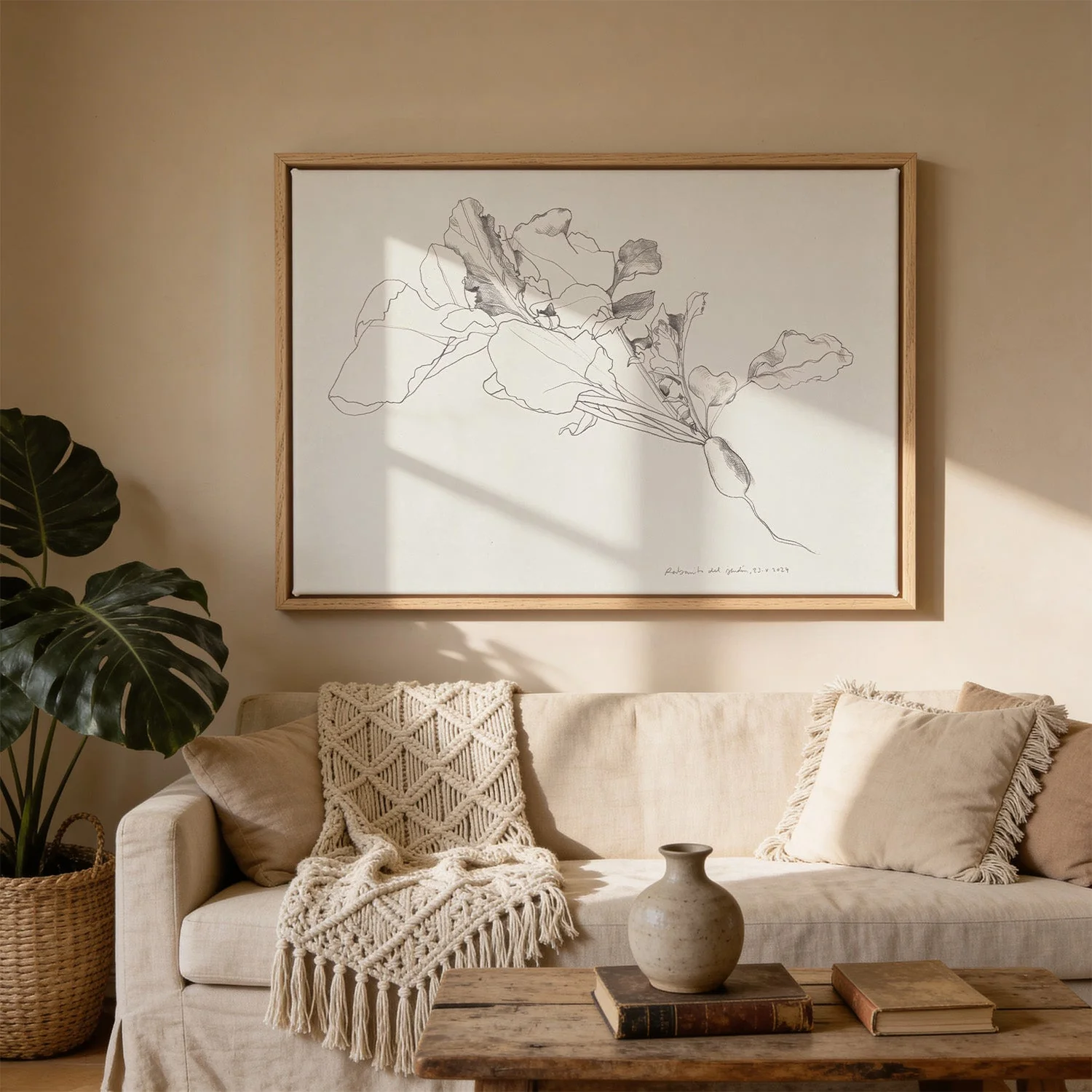 Radish Botanical Drawing by Catalina Somolinos - Image 3