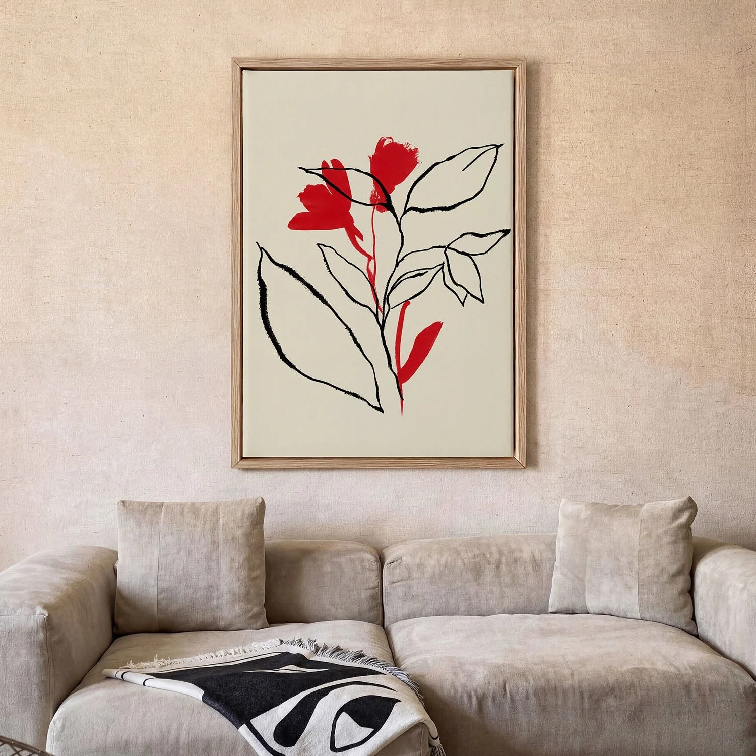 Red and Black Lines - Image 2