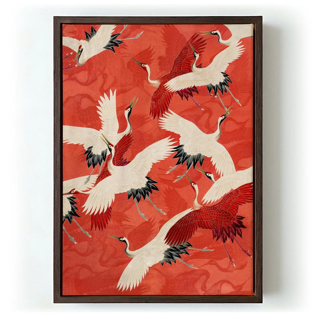 Red Cranes Kimono - Image 6