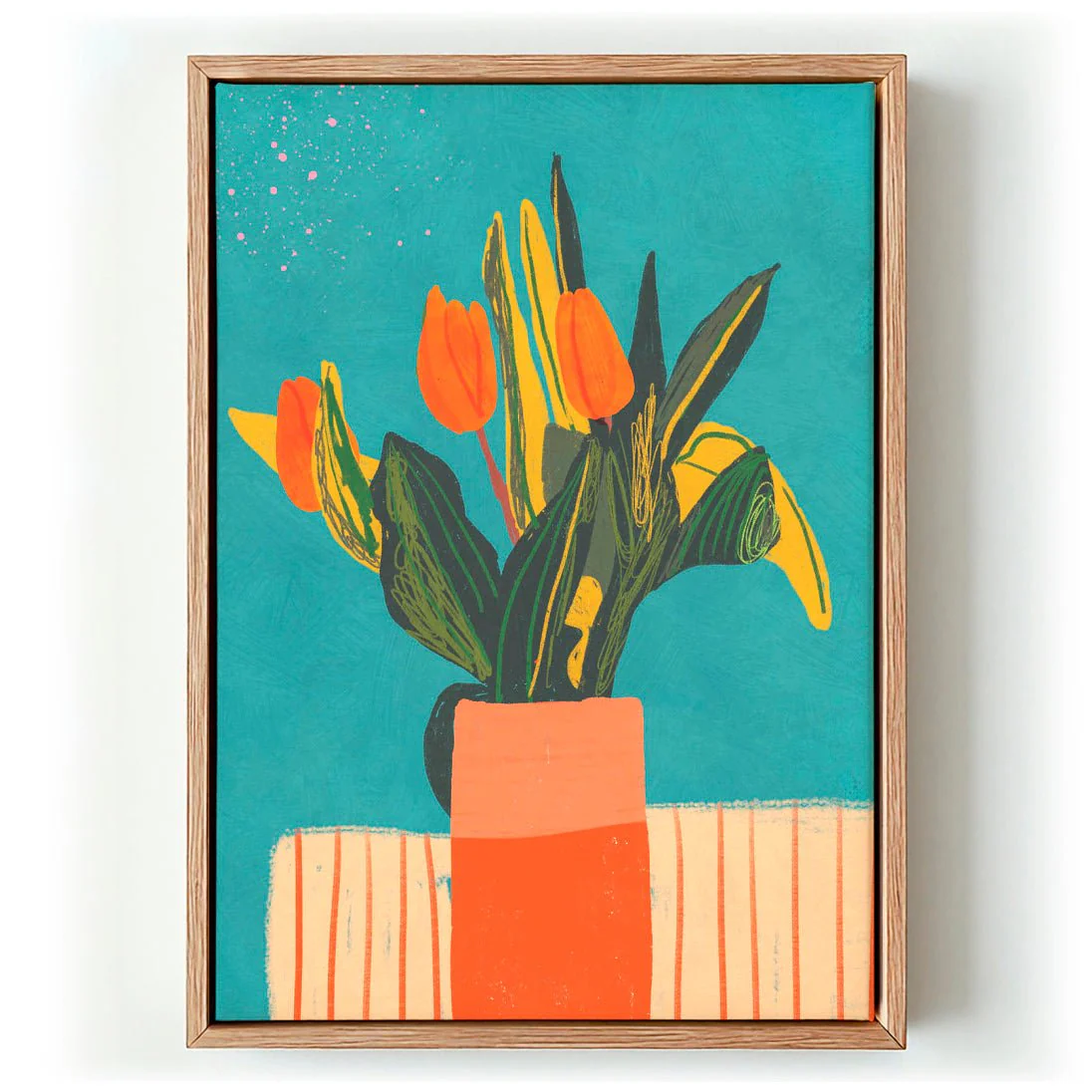 Red tulips By Gigi Rosado