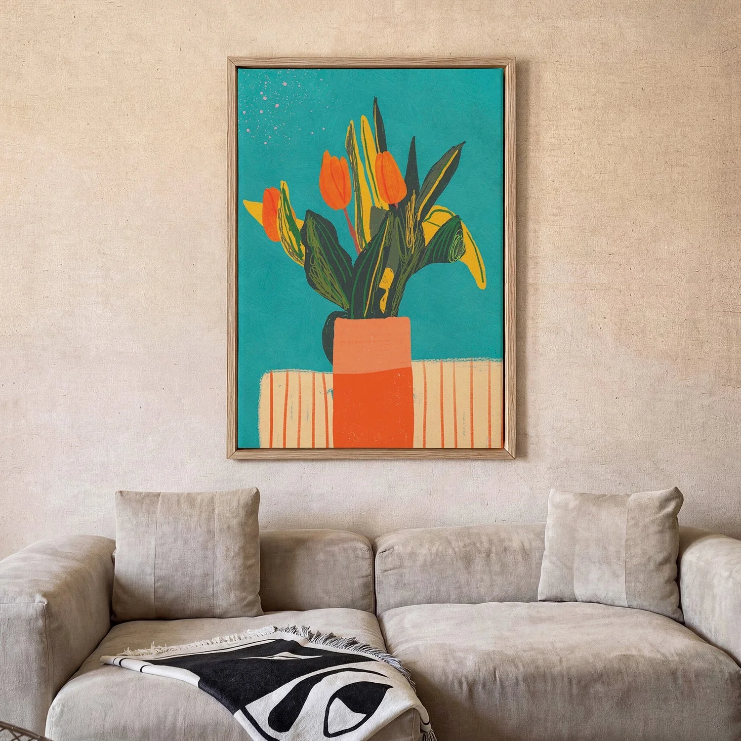 Red tulips By Gigi Rosado - Image 2