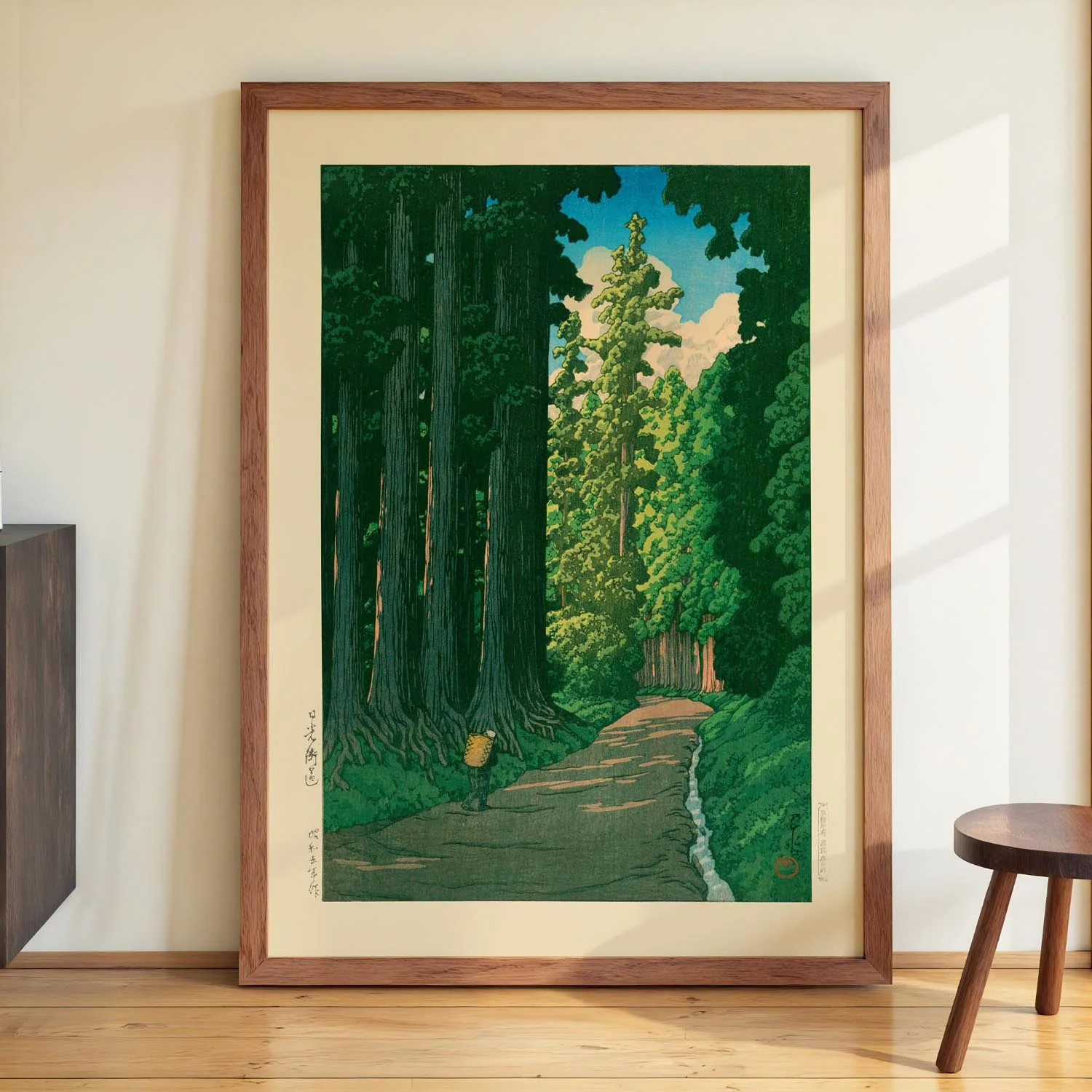 Road to Nikko by Hasui - Image 3