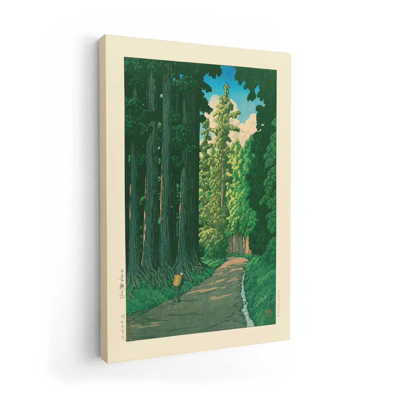 Road to Nikko by Hasui - Image 7