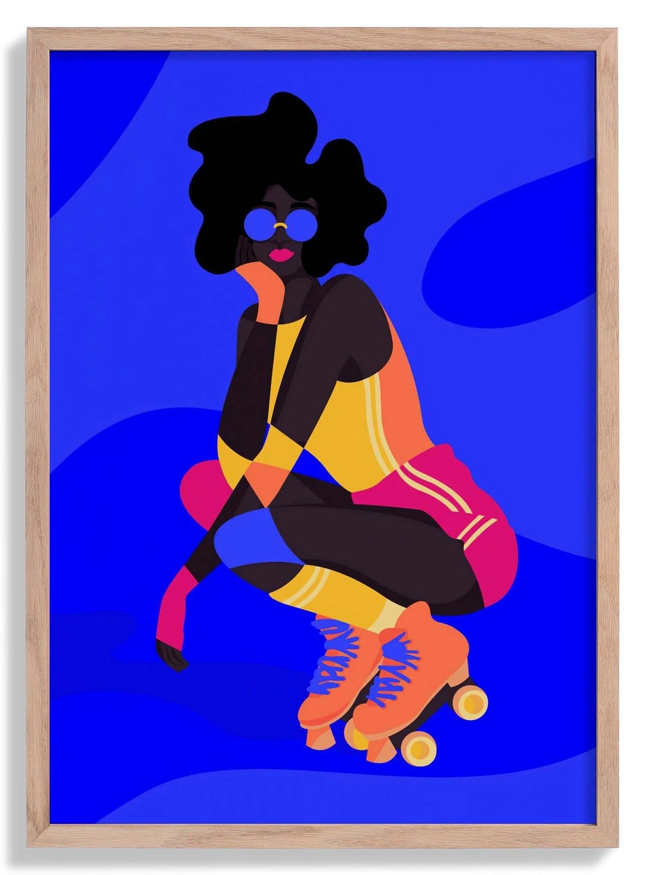 Roller Girl by Sofia Doudine