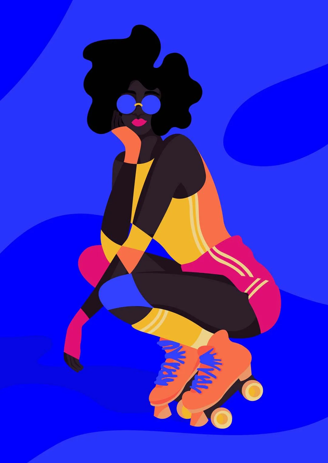 Roller Girl by Sofia Doudine - Image 8