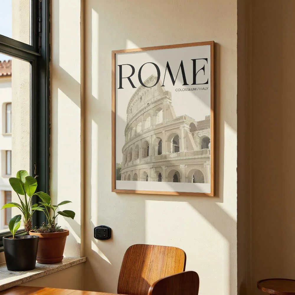 Rome Travel Poster by Andreas Magnusson - Image 4