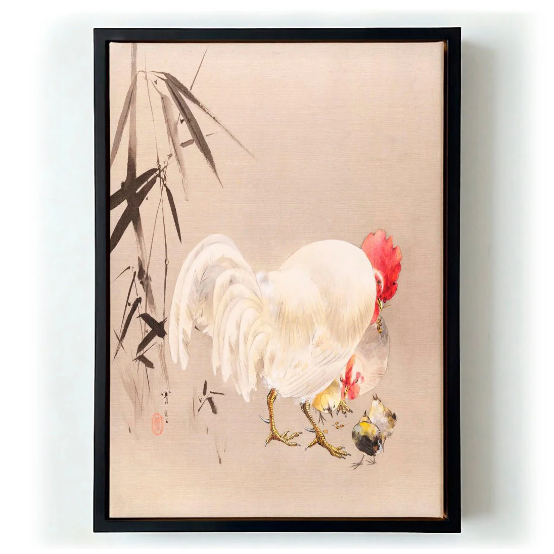 Rooster and Hen with Chicks by WANTANABE SEITEI - Image 5