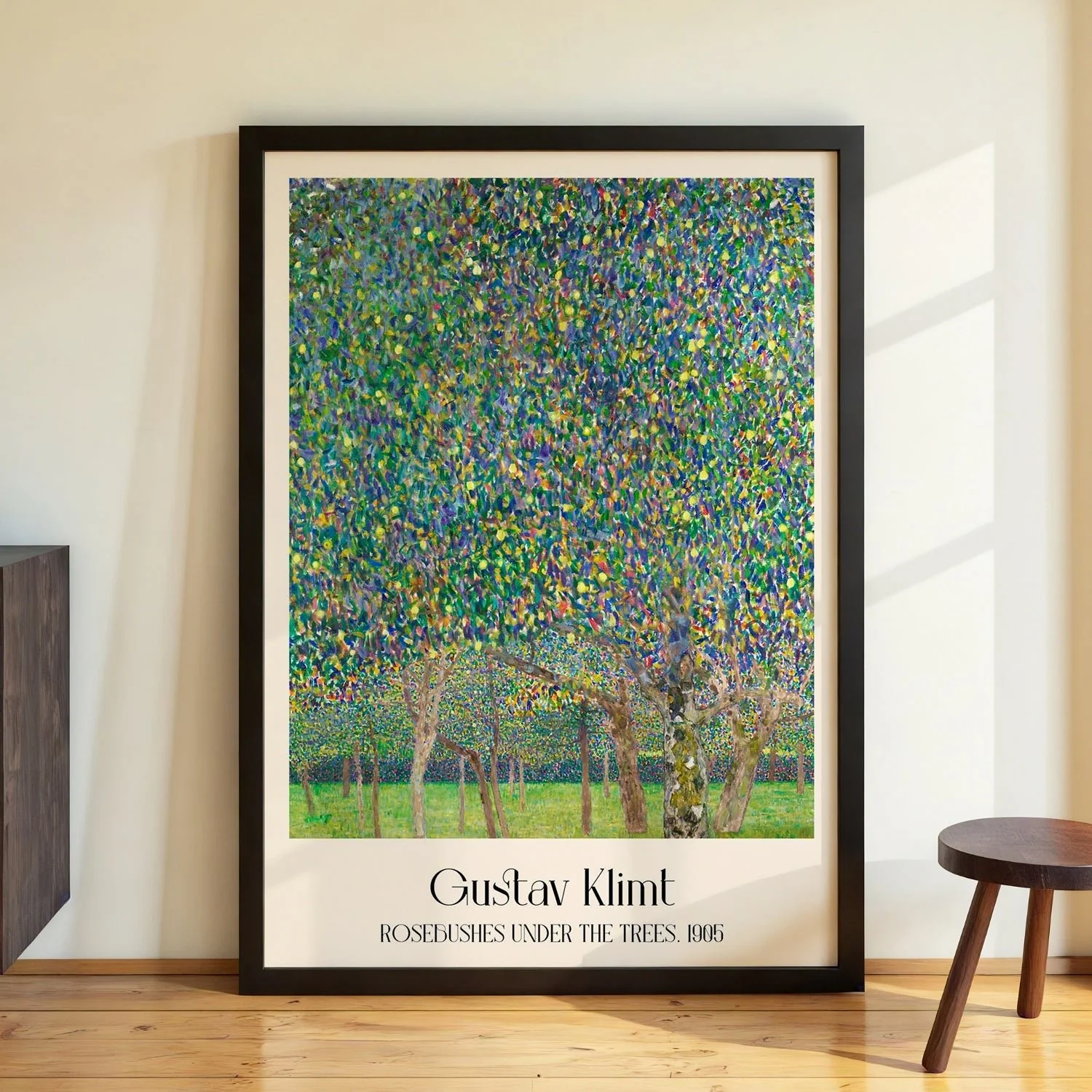 Rose Bushes Under The Trees by Gustav Klimt - Image 2