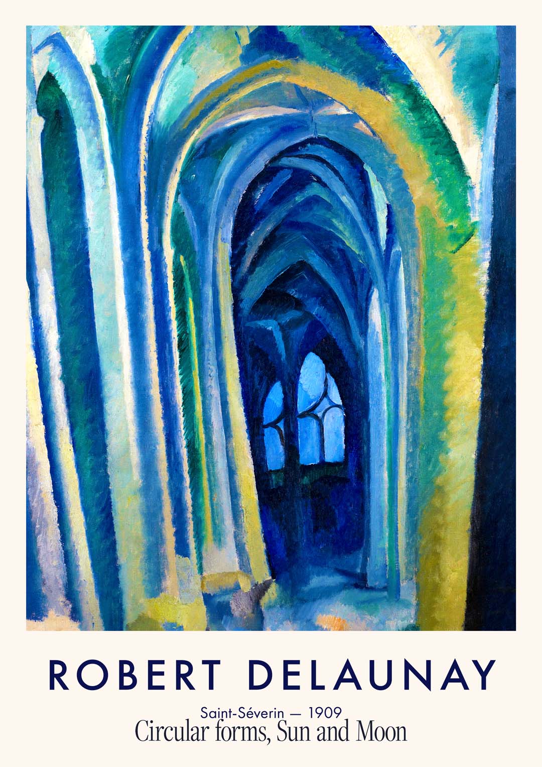 Saint Severin by Robert Delauney - Image 8