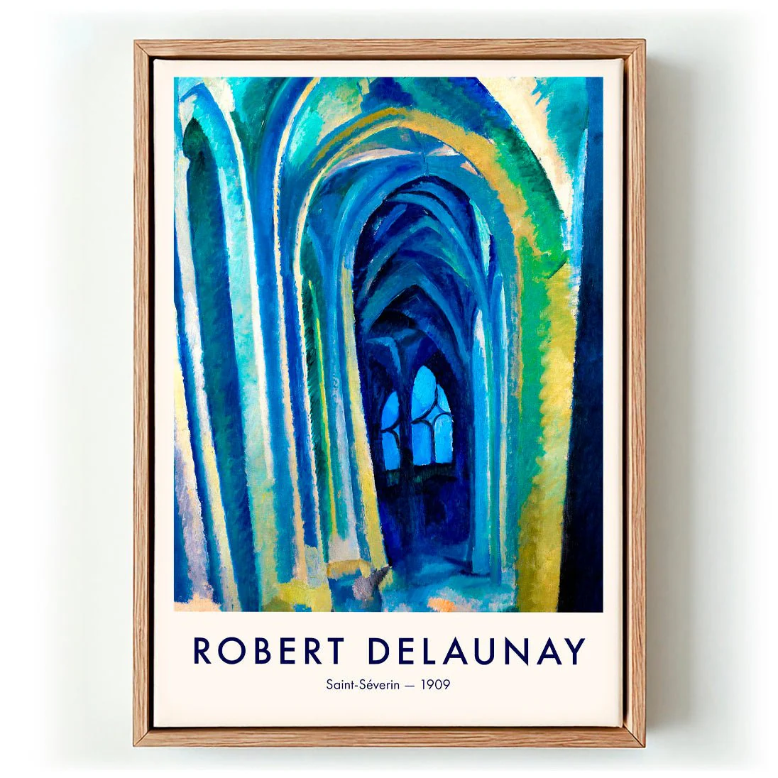 Saint Severin by Robert Delauney